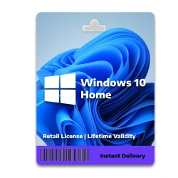 Windows 10 Home 1 User Lifetime Validity